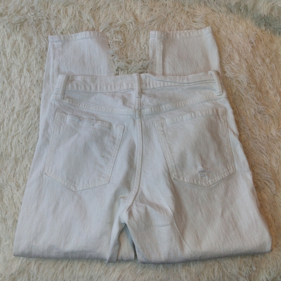 New Abercrombie & Fitch The Skinny High Rise Jeans White Size 28 - Picture 5 of 11